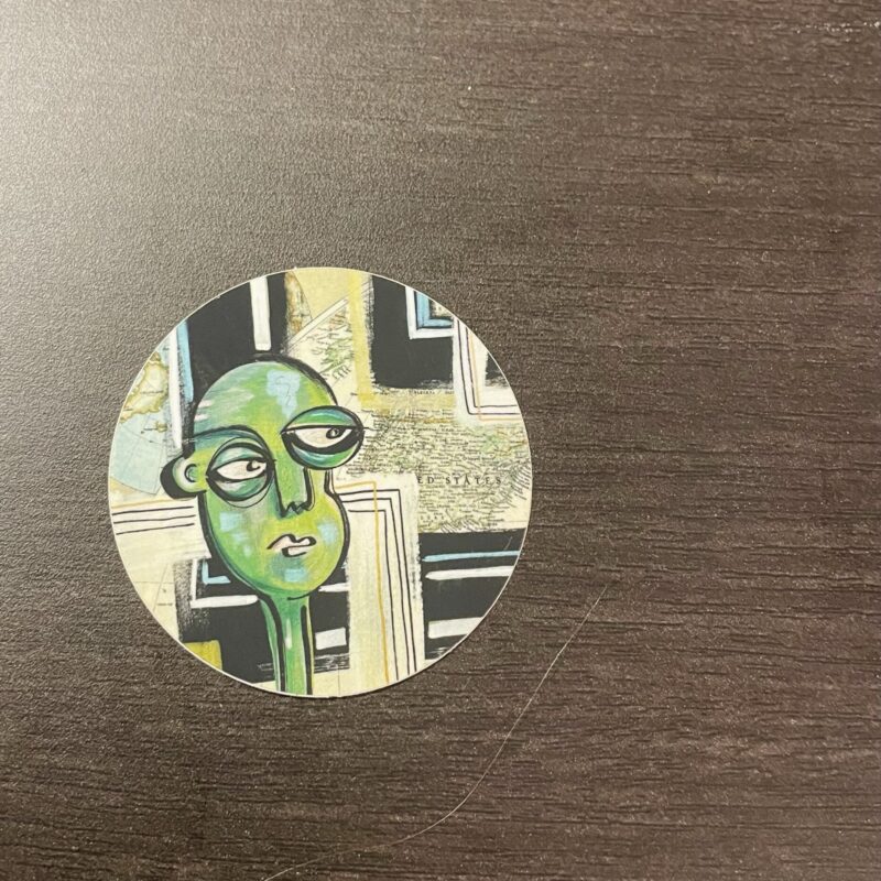 Mapman Sticker